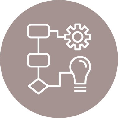 Çalışma Akışı Çizgisi Çoklu Çember Rengi