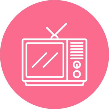 Televizyon Hattı Çoklu Çember Rengi