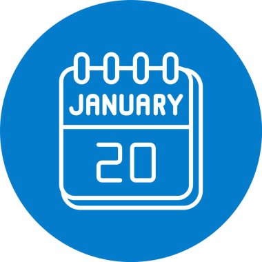 20 Ocak Satırı Çoklu Çember Rengi