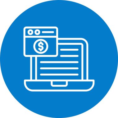 Web sitesi Monetizasyon Hattı Çoklu Çember Rengi