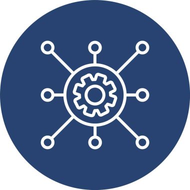 Kanal Çizgisi Çoklu Çember Rengi