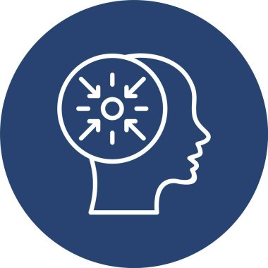 Konsantrasyon Çizgisi Çoklu Çember Rengi