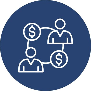 Finans Satırı Çoklu Çember Rengi