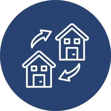 Ev Satırı Çok Çember Rengi Taşıma