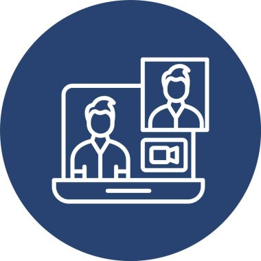 Videocall Satır Çoklu Çember Rengi