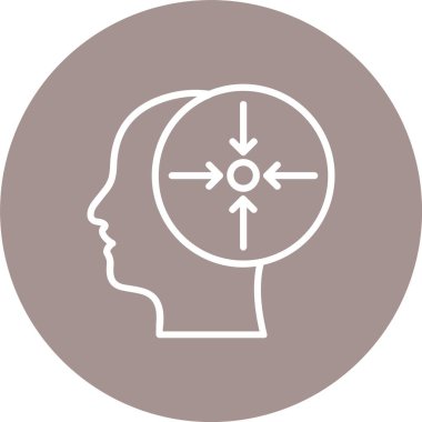 Konsantrasyon Çizgisi Çoklu Çember Rengi