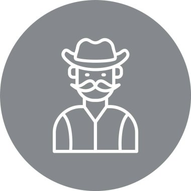 Kovboy Hattı Çoklu Çember Rengi