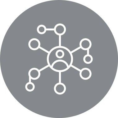 Ağ Çizgisi Çoklu Çember Rengi