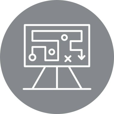 Plan Çizgisi Çoklu Çember Rengi