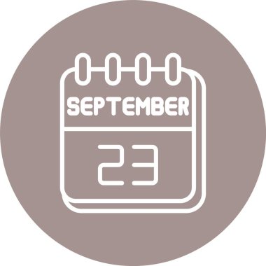 23 Eylül Çizgisi Çoklu Çember Rengi