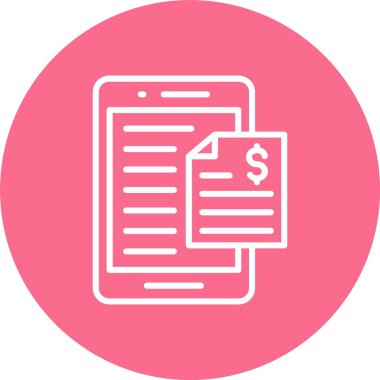 Dijital Yayıncılık Çizgisi Çok Çember Rengi