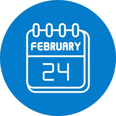 24 Şubat Çizgisi Çoklu Çember Rengi