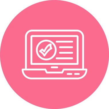 Laptop Hattı Çoklu Çember Rengi