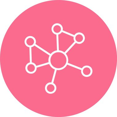 Molekül Çizgisi Çoklu Çember Rengi