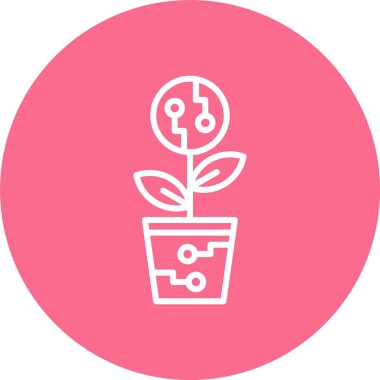 Bitki Hattı Çoklu Çember Rengi