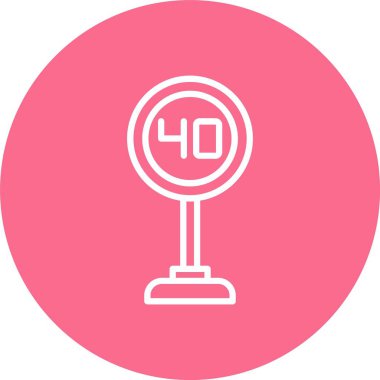 Hız Sınırı Çok Çember Rengi