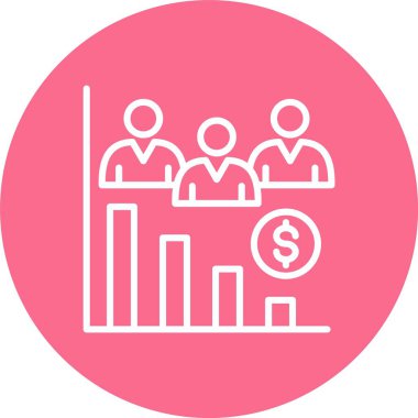 İstatistik Satırı Çok Çember Rengi