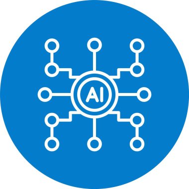 AI Çizgisi Çoklu Çember Rengi