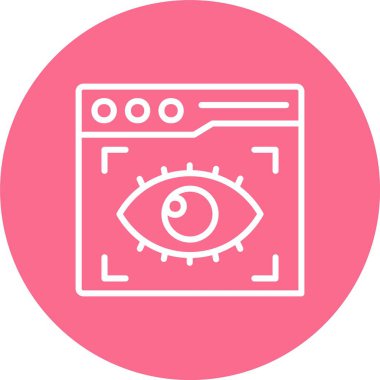 Web Görüş Çizgisi Çoklu Çember Rengi