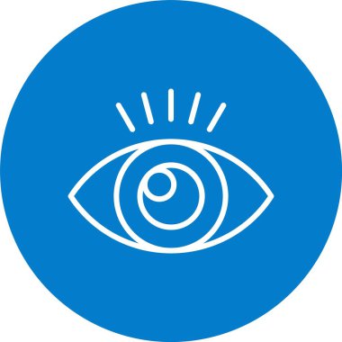 Göz Çizgisi Çoklu Çember Rengi