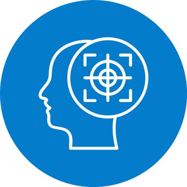 Odaklanma Çizgisi Çoklu Çember Rengi