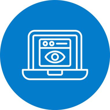 Web Göz İzleme Hattı Çoklu Çember Rengi