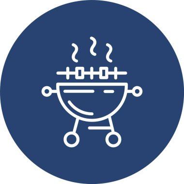 Bbq Çizgisi Çoklu Çember Rengi