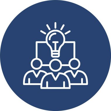 Fikir Çizgisi Çoklu Çember Rengi