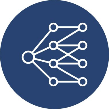 Sinirsel Ağ Çizgisi Çok Çember Rengi