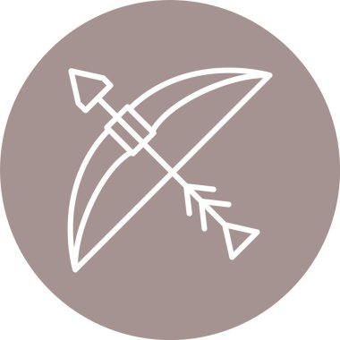 Yay ve Ok Çizgisi Çok Çember Rengi