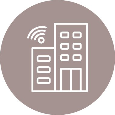 İnternet Servis Hattı Çoklu Çember Rengi