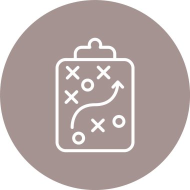 Strateji Çizgisi Çoklu Çember Rengi