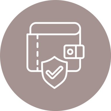 Cüzdan Çizgisi Çoklu Çember Rengi