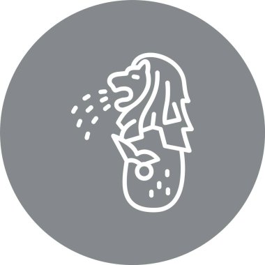 Merlion Line Çoklu Çember Rengi