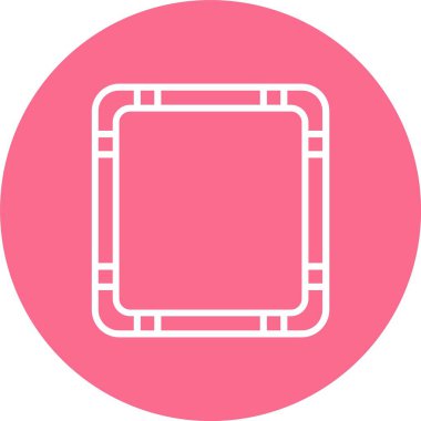 Çerçeve Çizgisi Çoklu Çember Rengi