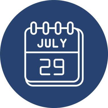 29 Temmuz Çizgisi Çoklu Çember Rengi