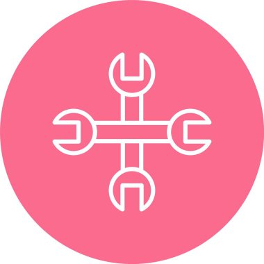 Anahtar Çizgisi Çoklu Çember Rengi