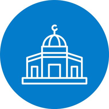 Al Aqsa Cami Hattı Çok Çember Rengi