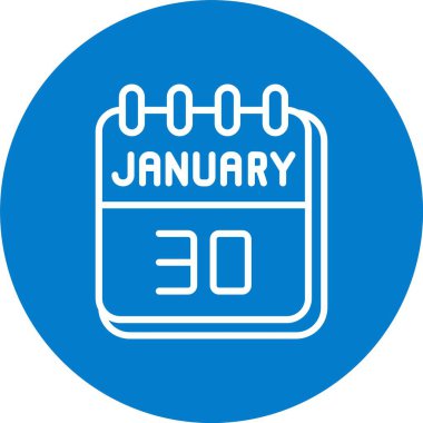 30 Ocak Satır Çoklu Çember Rengi