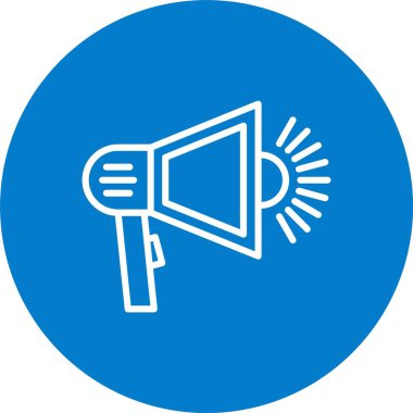 Megafon Hattı Çok Çember Rengi