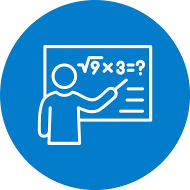 Matematikçi Satırı Çok Çember Rengi