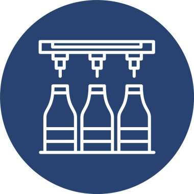 Şişe Çizgisi Çoklu Çember Rengi