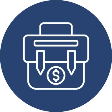 Evrak çantası Satırı Çoklu Çember Rengi