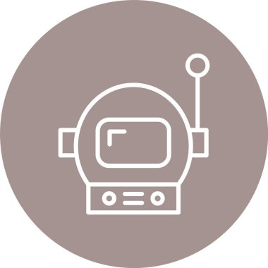 Astronot Miğfer Hattı Çok Çember Rengi