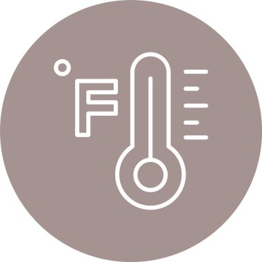 Fahrenheit Çizgisi Çok Çember Rengi