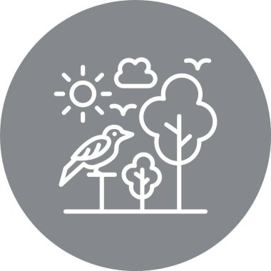 Kuş Hattı Çoklu Çember Rengi