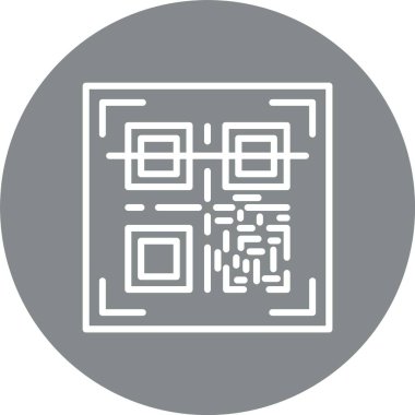 Qr Kod Satırı Çoklu Çember Rengi