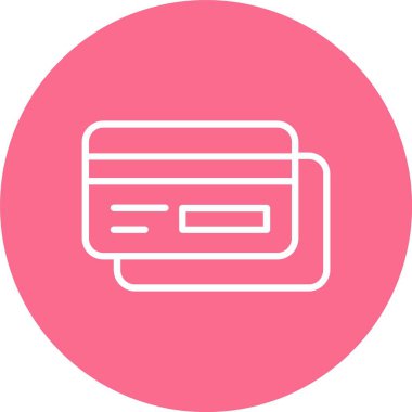 Banka Kartı Satırı Çoklu Çember Rengi