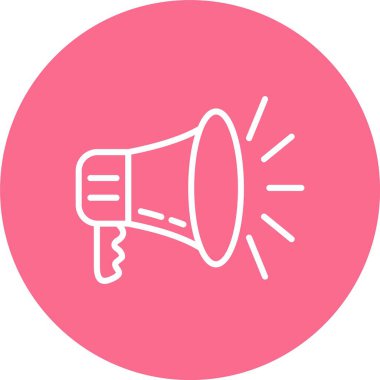 Megafon Hattı Çok Çember Rengi