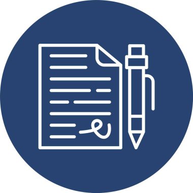 Kontrat Satırı Çok Çember Rengi